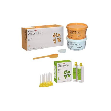 Zhermack Elite HD+ Putty Addition Fast Set With Light 2 cartridge