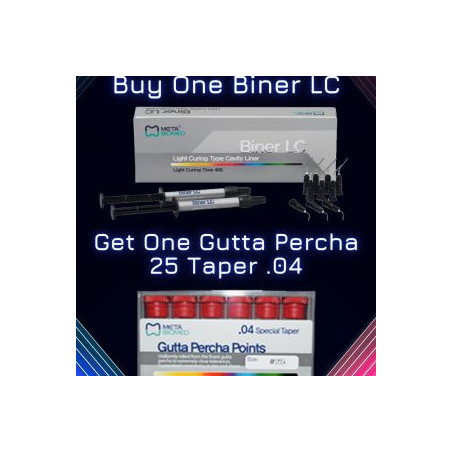 Buy Biner Lc And Get Gutta Percha 25 taper 0,4