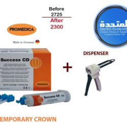 Buy Promedica Success Temp Crown And Dispenser Gun Free