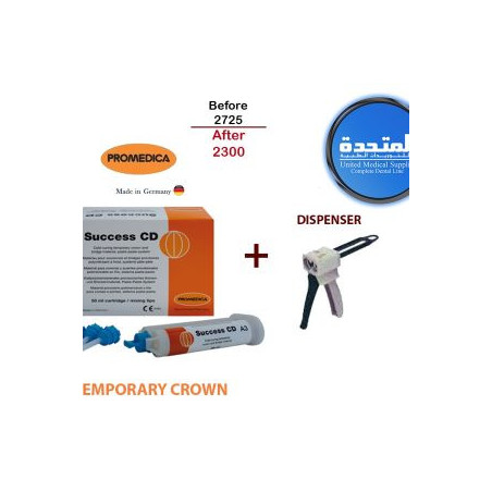 Buy Promedica Success Temp Crown And Dispenser Gun Free