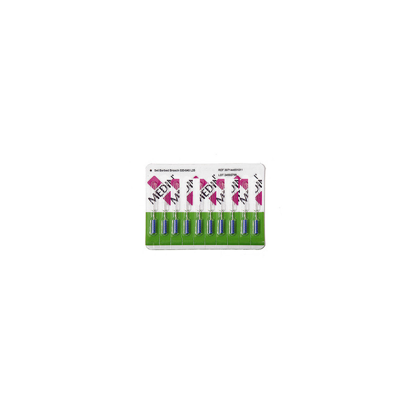 Medin Barbed Broach 040 L25