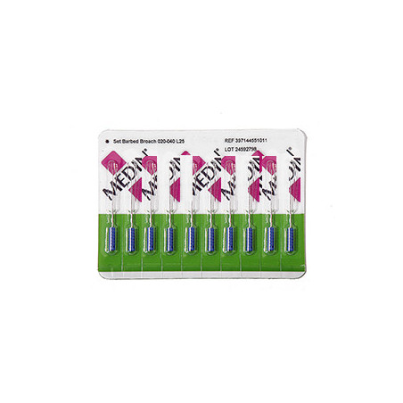 Medin Barbed Broach 040 L25