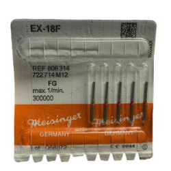 Meisinger Cutting Polishing Diamond Bur EX 18F Polishing