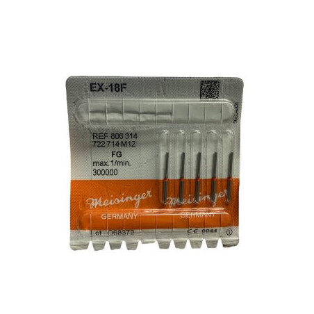 Meisinger Cutting Polishing Diamond Bur EX 18F Polishing