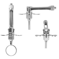 Metal Aspirating Dental syringe with breech loading