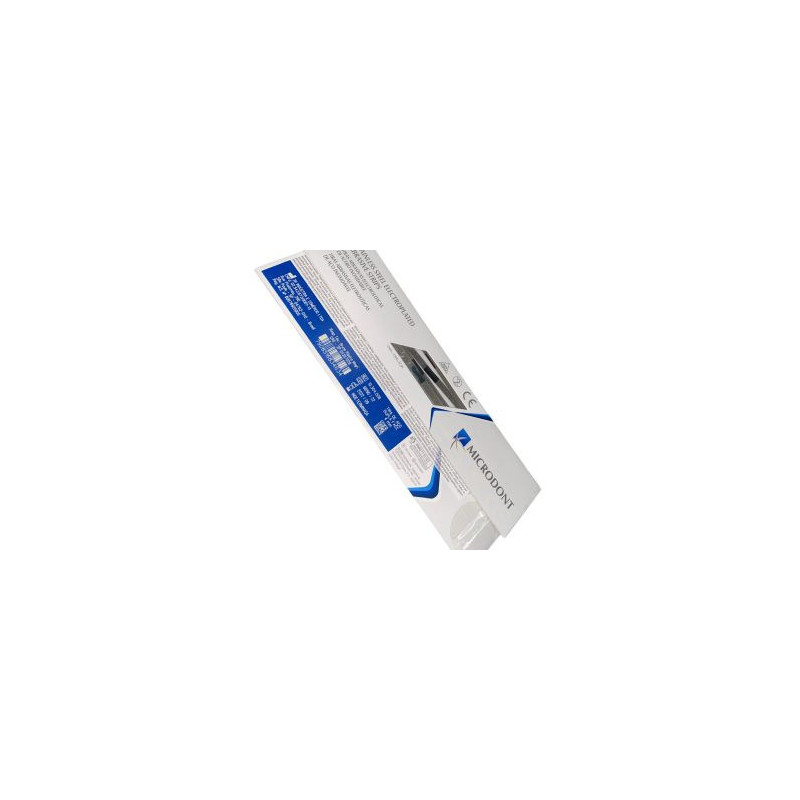 Microdont Stainless Steel Abrasive Strips 4mm Double Face