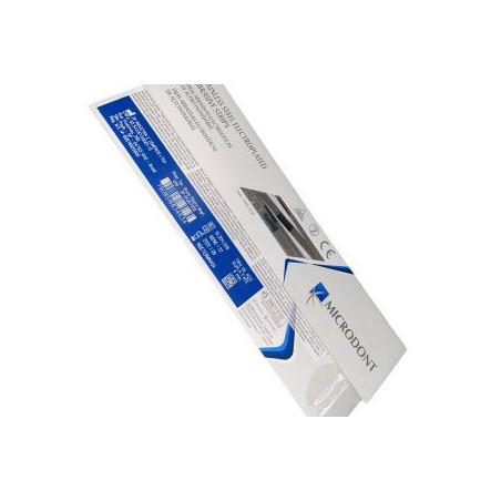 Microdont Stainless Steel Abrasive Strips 4mm Double Face