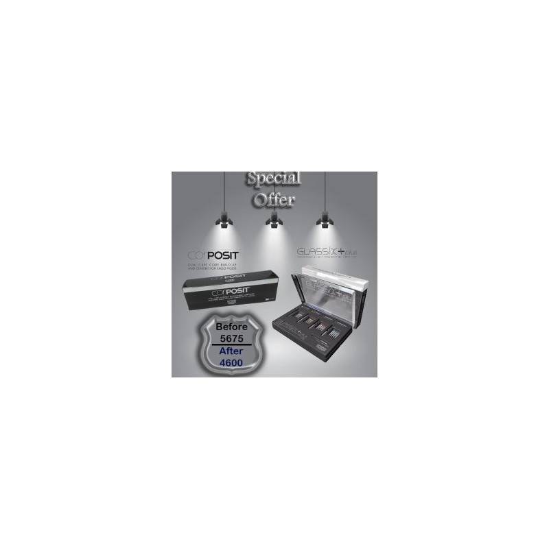 Nordin Glassix +Plus Fiber post + Corposit