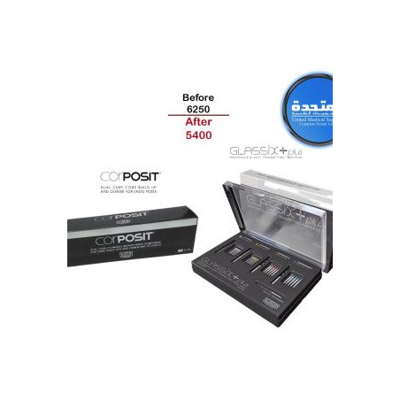 Nordin Glassix Plus Fiber Post Kit And Nordin Corposit