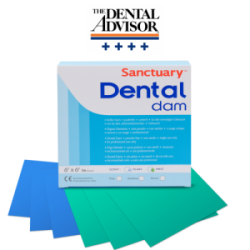 Sanctuary Rubber Dam Sheet 5*5 medium Blue