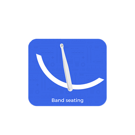 Sedra Band seating in plastic 13cm