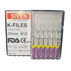 Siven K File 10 25mm