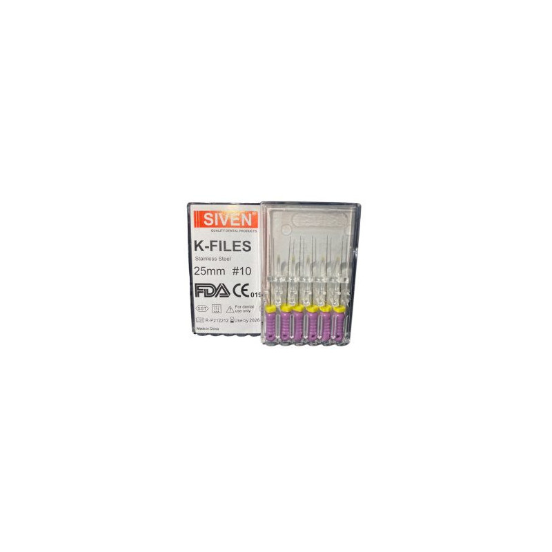 Siven K File 10 25mm