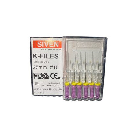 Siven K File 10 25mm