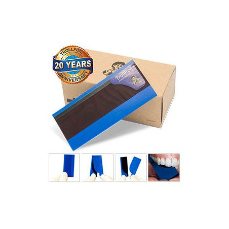 Trollfoil Blue Premium Articulating Paper 100pcs