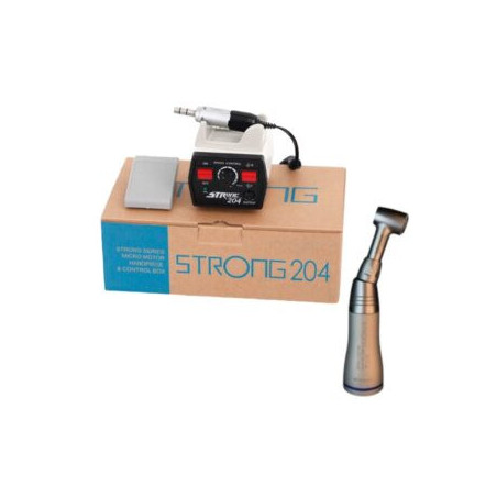 China Micromotor Strong 204 with korean Contra Strong Low speed