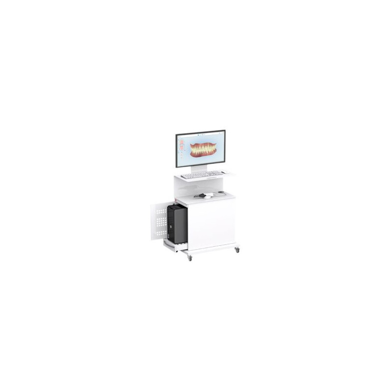 Al Yarmuk Intraoral Scanner Trolley With PC Case Housing