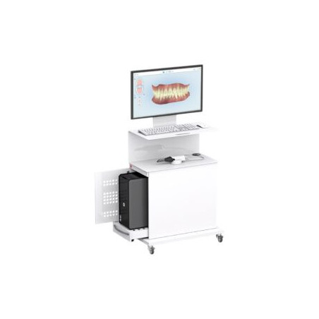 Al Yarmuk Intraoral Scanner Trolley With PC Case Housing