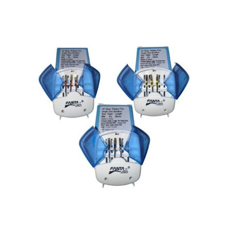 fanta Blue Rotary Files Refills Taper 4