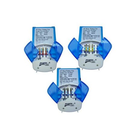 fanta Blue Rotary Files Refills Taper 6