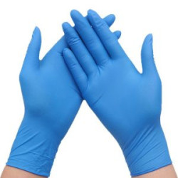 Gloves Nitrile Blue