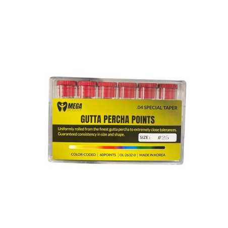 Gutta Percha 25 taper 4