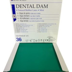 Henry Rubber Dam Sheet heavy Mint