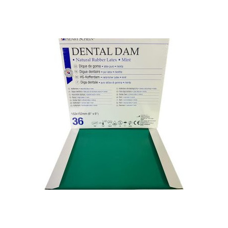 Henry Rubber Dam Sheet heavy Mint