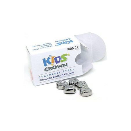 Kids Stainless Steel Crowns Lower1pc