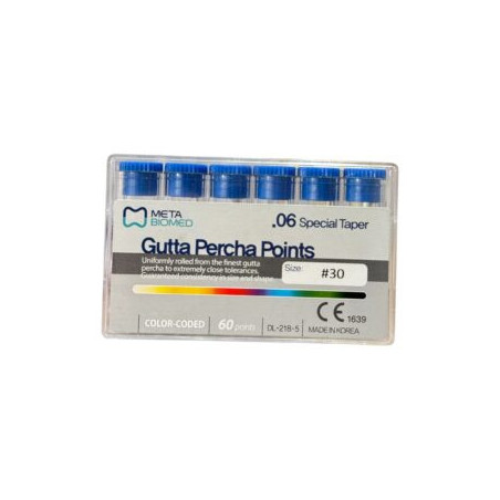 Meta Biomed Gutta Percha 30 Taper 6