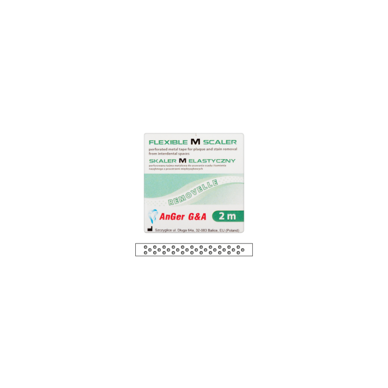 Anger Perforated Metal tape Stainles steel