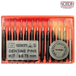 Nordin Amalgam Titanium Dentine Pins Refill, 0.75mm