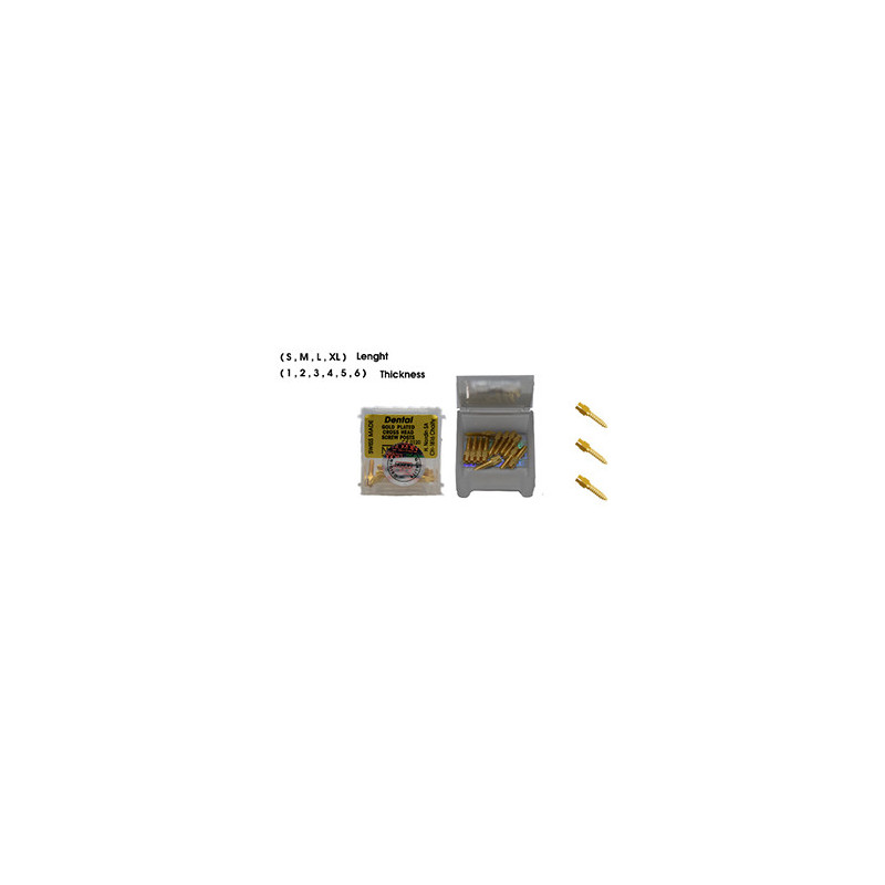 Nordin Post Gold Medium Length 12Post