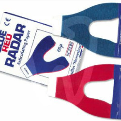 Nordin Radar Blue/Red Articulating Paper 6pcsx12sheet