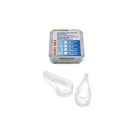 Anger Shaped Polyester Matrices S