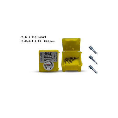 Nordin Titanium Post Small Length Refill 6post