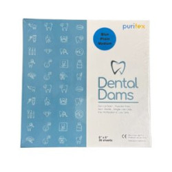 Puritex Dental Dam Sheets Medium