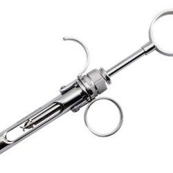 SOS Metal Aspirating Dental syringe